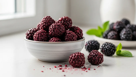 Chocolate Chia Pomegranate Bites